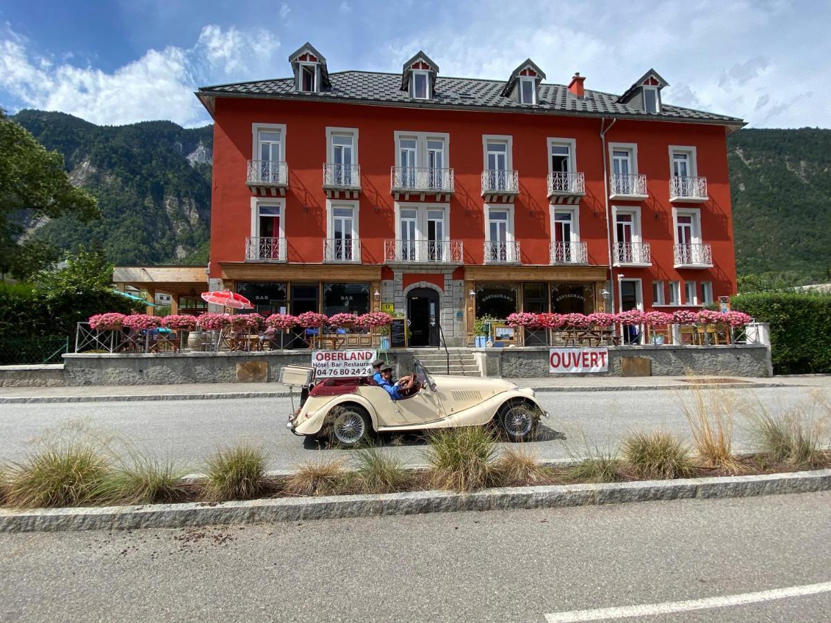 Hotel Oberland Le Bourg-dʼOisans Exterior foto