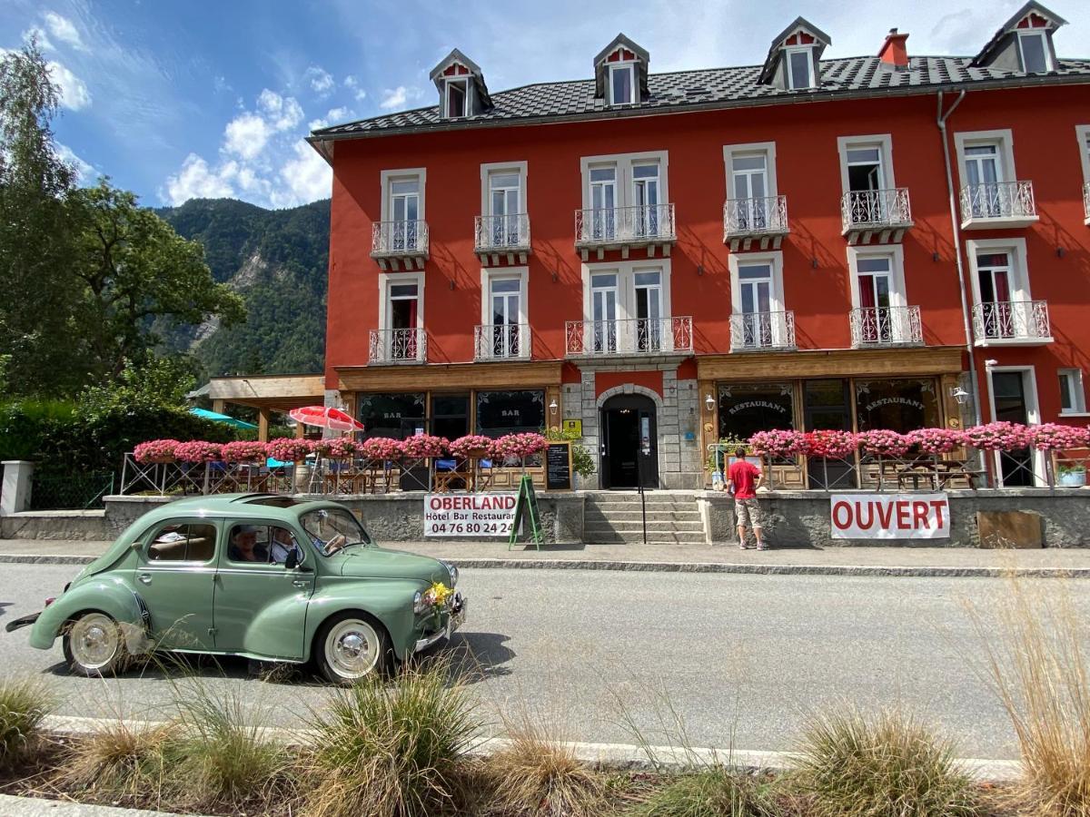 Hotel Oberland Le Bourg-dʼOisans Exterior foto