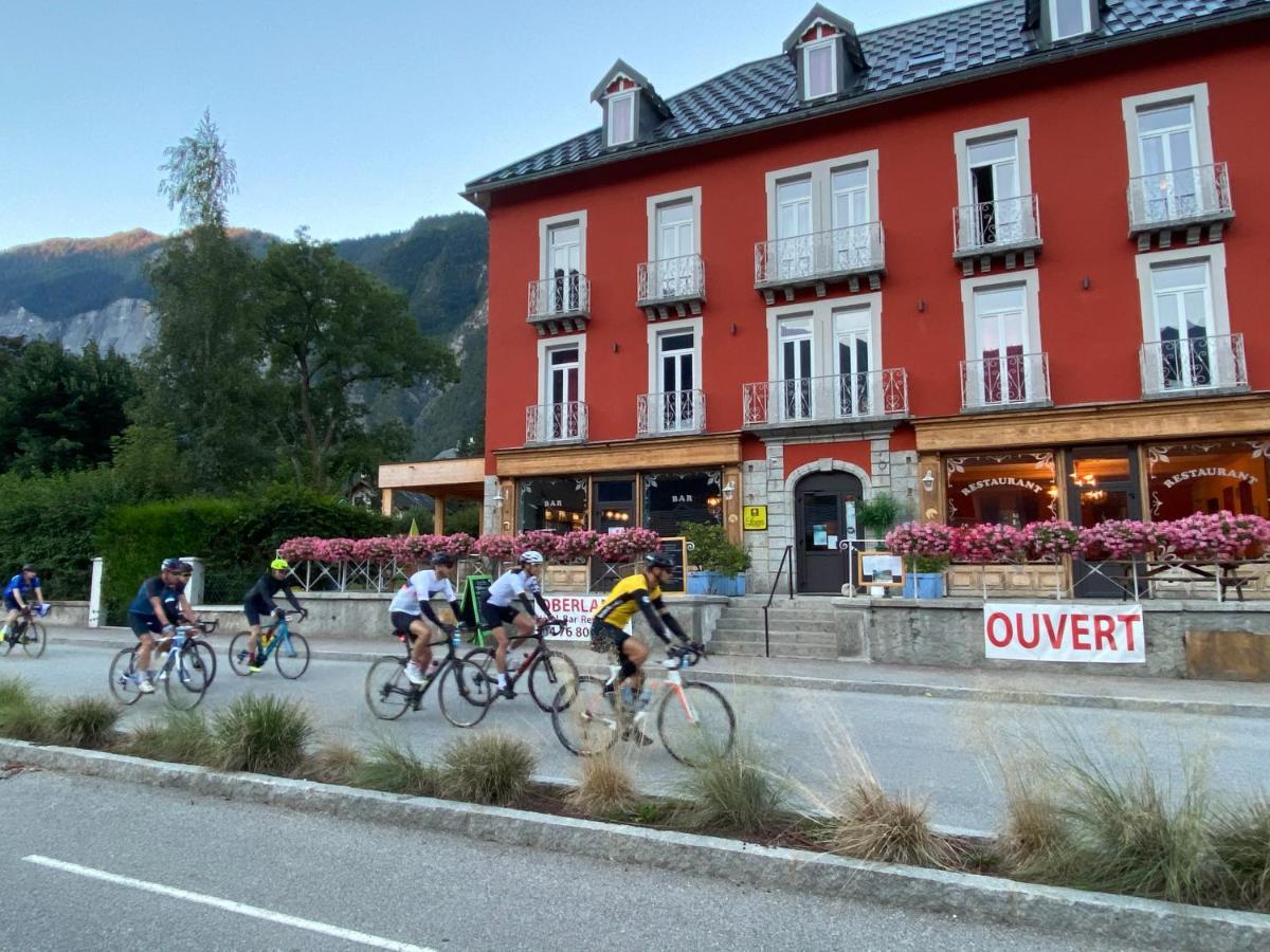 Hotel Oberland Le Bourg-dʼOisans Exterior foto