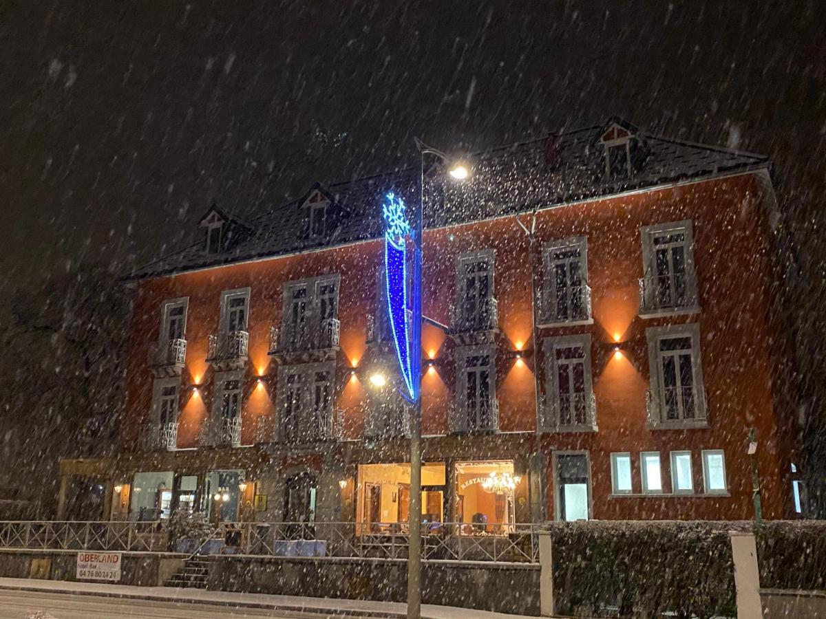 Hotel Oberland Le Bourg-dʼOisans Exterior foto